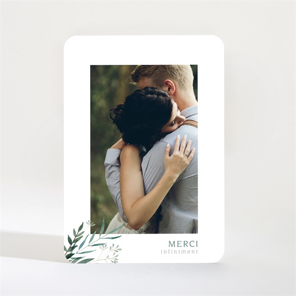 Remerciement mariage Douceur du pinceau Magnet réf.N21025