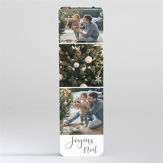 Carte de voeux voeux photomaton