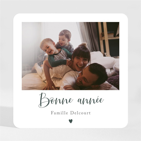 Carte de voeux Voeux en polaroid réf.N3001689