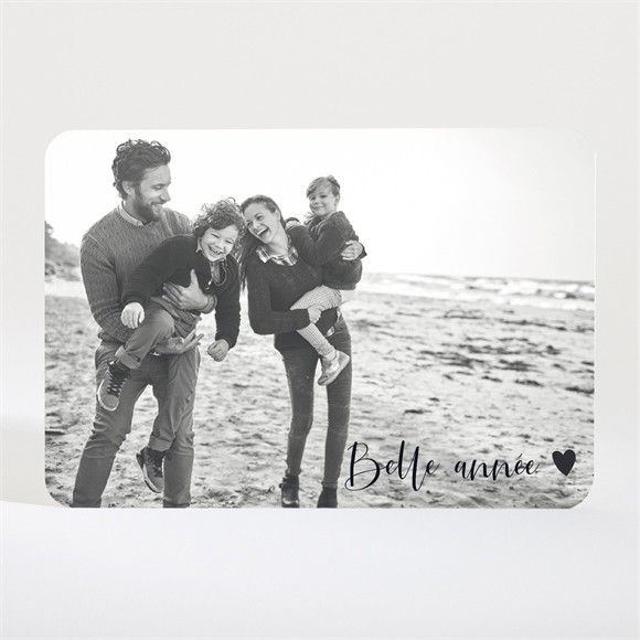 Carte de voeux Dites le avec le Coeur magnet réf.N11049