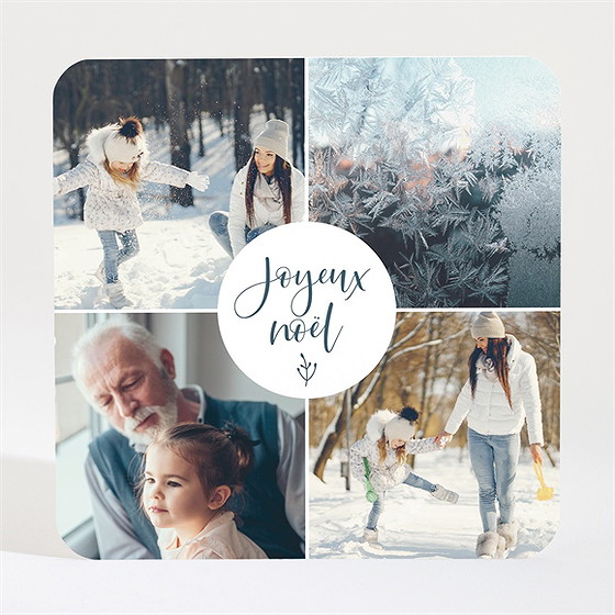 Carte de voeux joyeux noël