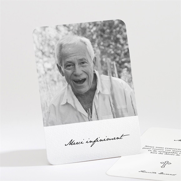 Remerciement décès Citation Eternelle réf.N211331
