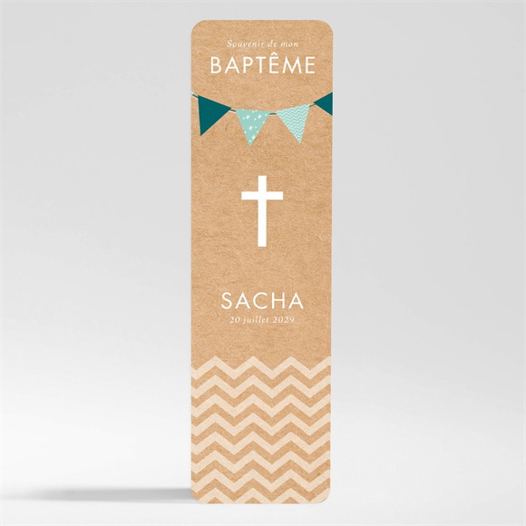 Signet baptême Farandole de kraft Magnet réf.N200367