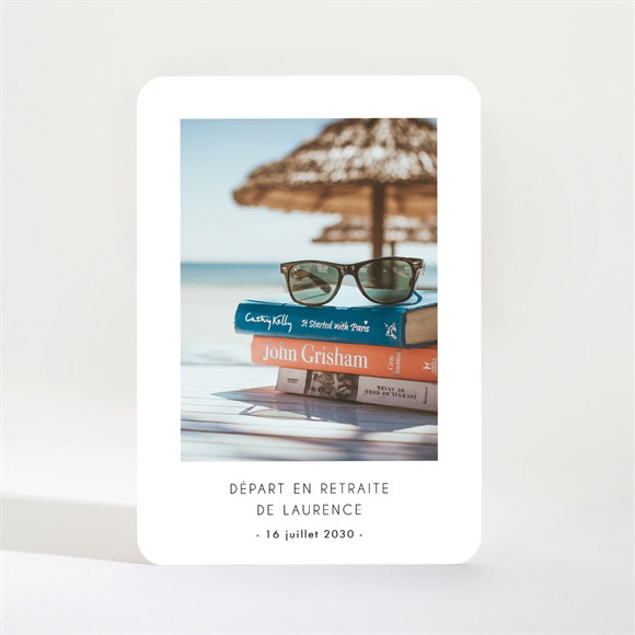 Carte invitation départ à la retraite La Quille réf.N21064