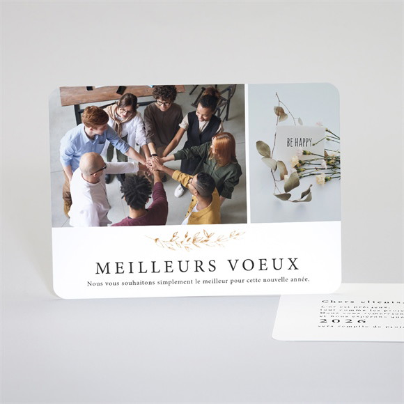 Carte de voeux Belle aventure réf.N18143