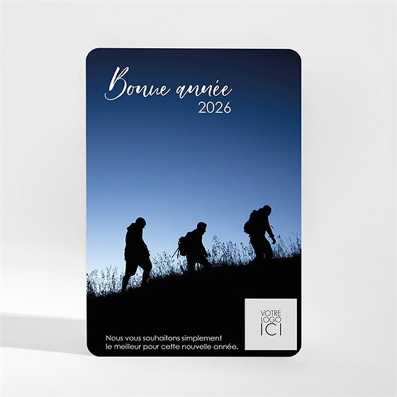 Carte de voeux belle ombre