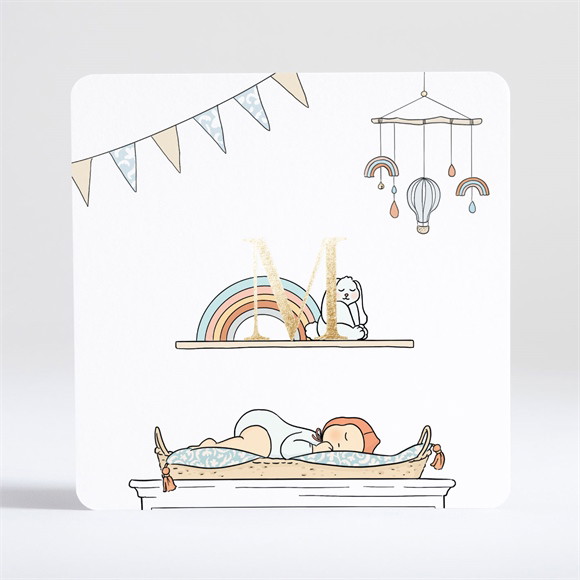 Faire-part naissance Ma petite déco réf.N351185