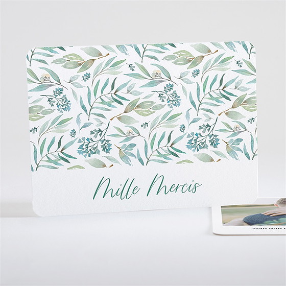 Remerciement mariage délicat