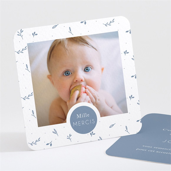 Remerciement naissance Petite Folie réf.N301315