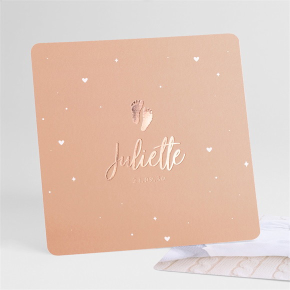 Faire-part naissance Ses petits Petons réf.N351206