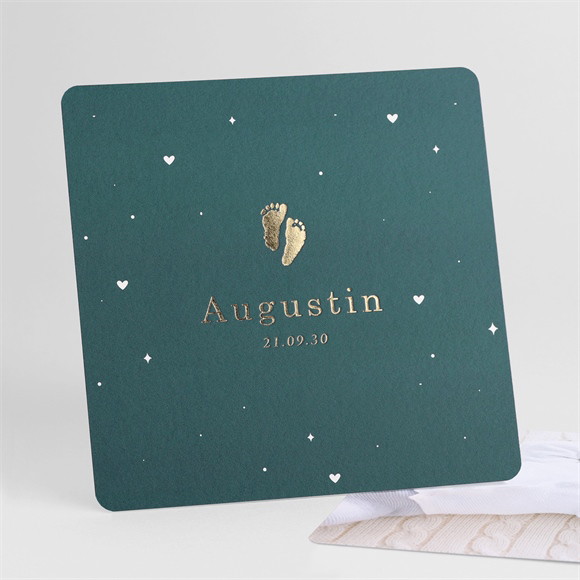 Faire-part naissance Douce Empreinte réf.N351207