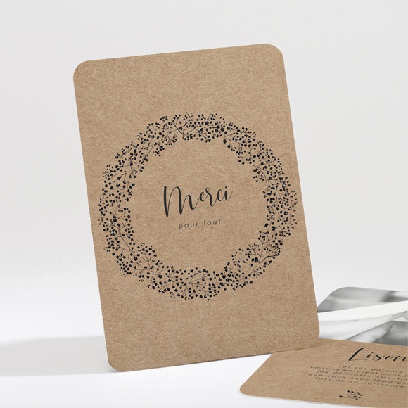 Remerciement naissance Tendre Secret réf.N211374