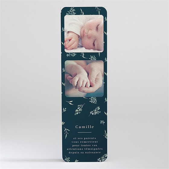 Remerciement naissance symboles de joie