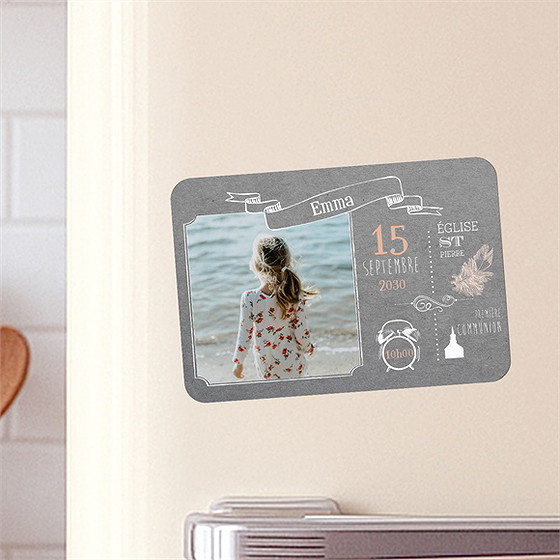 Faire-part communion communion et symboles