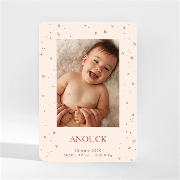 Faire-part naissance Mon Etoile réf.N21087