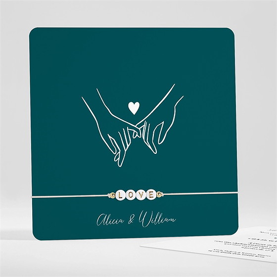 Faire-part mariage notre union