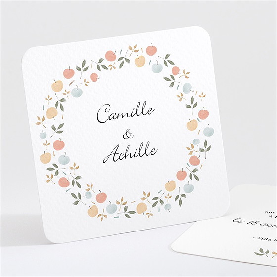 Carton d'invitation mariage let's dream !