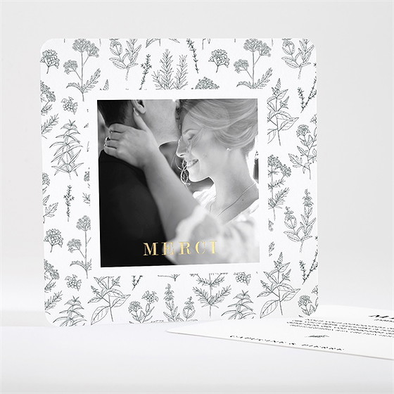 Remerciement mariage love & co