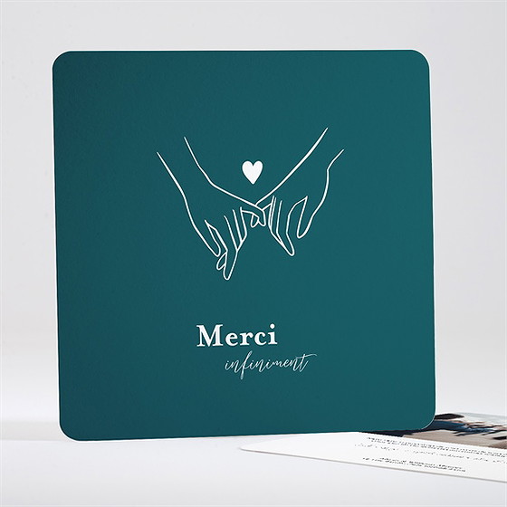 Remerciement mariage notre union