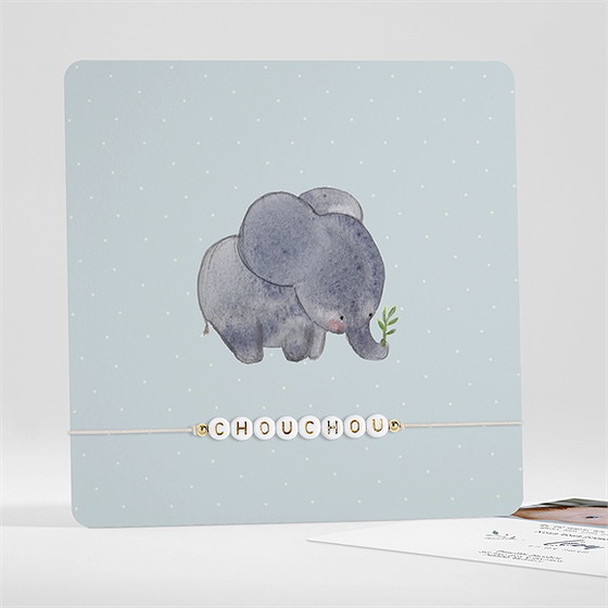 Faire-part naissance chouchou