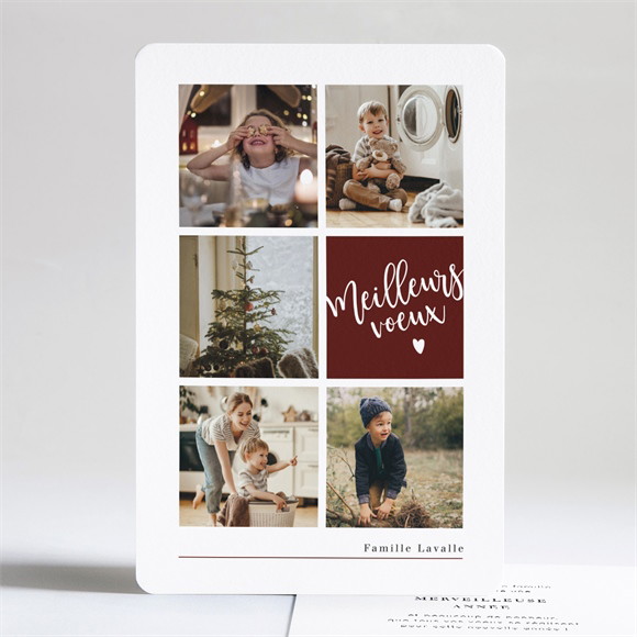 Carte de voeux La Grille Magique réf.N241250