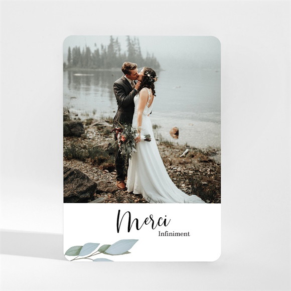 Remerciement mariage A l'Unisson réf.N21091