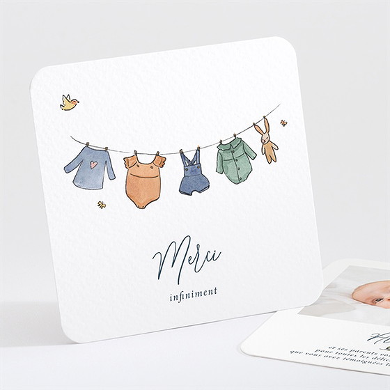 Remerciement naissance petit bout'chou