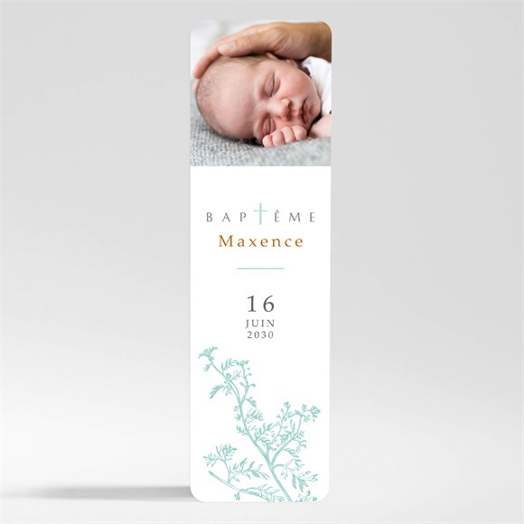 Signet baptême Gravure en rond Magnet réf.N200416