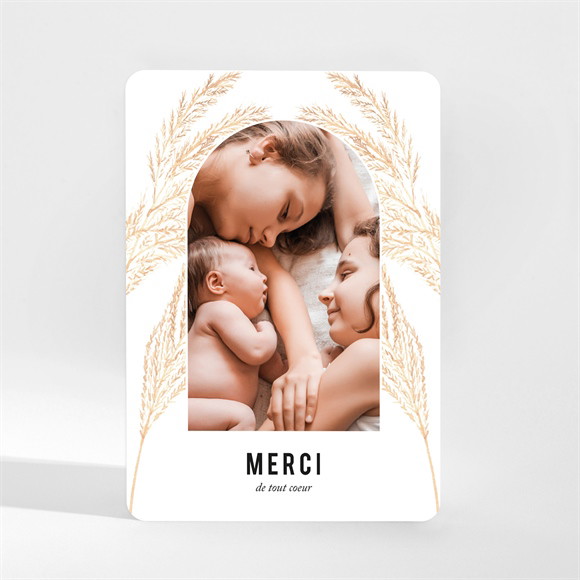 Remerciement naissance Belle Alcôve réf.N21095