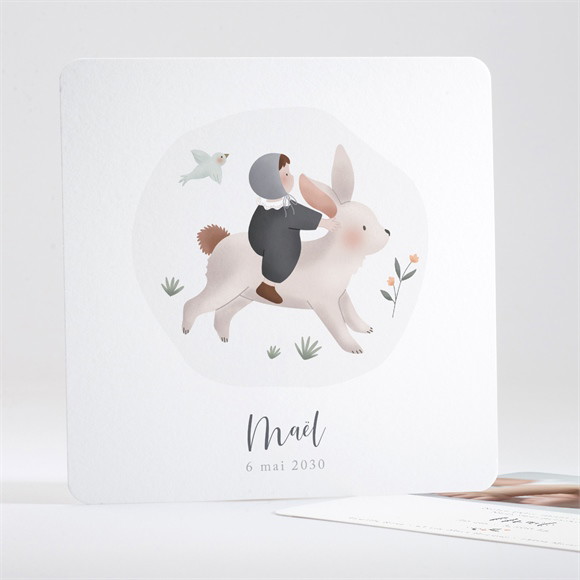 Faire-part naissance Petite Escapade réf.N351277