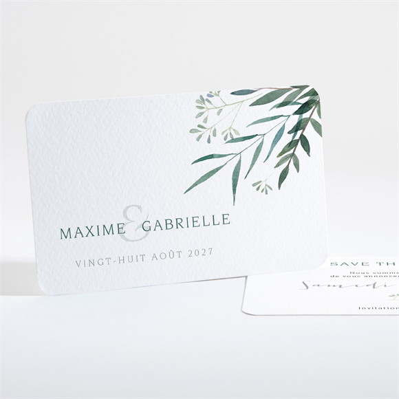 Save the Date mariage Douceur du pinceau réf.N161196