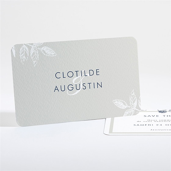 Save the Date mariage esperluette