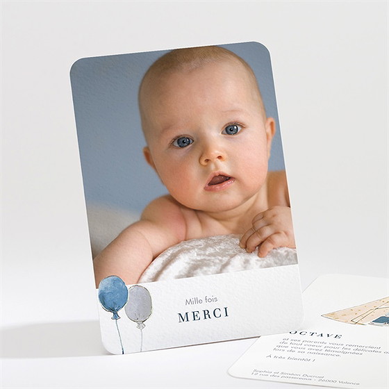 Remerciement naissance petit tipi