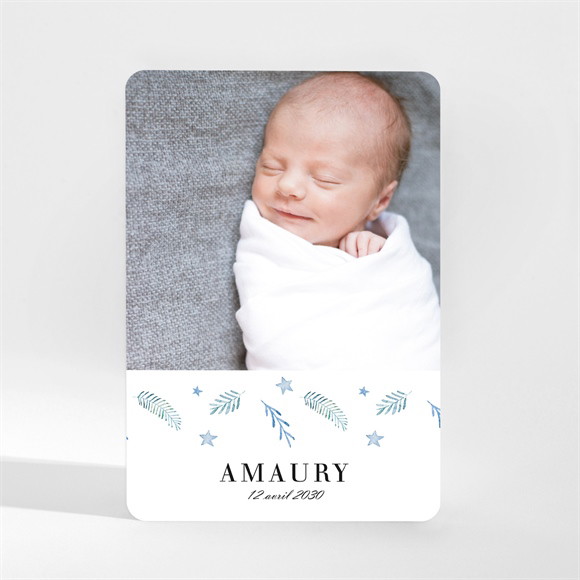 Faire-part naissance Tourbillon magnet réf.N210110