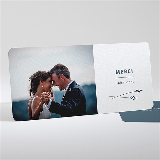 Remerciement mariage esquisse