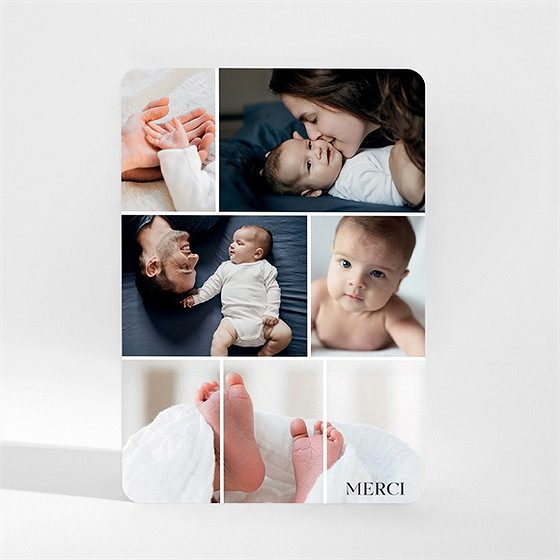 Remerciement naissance instants