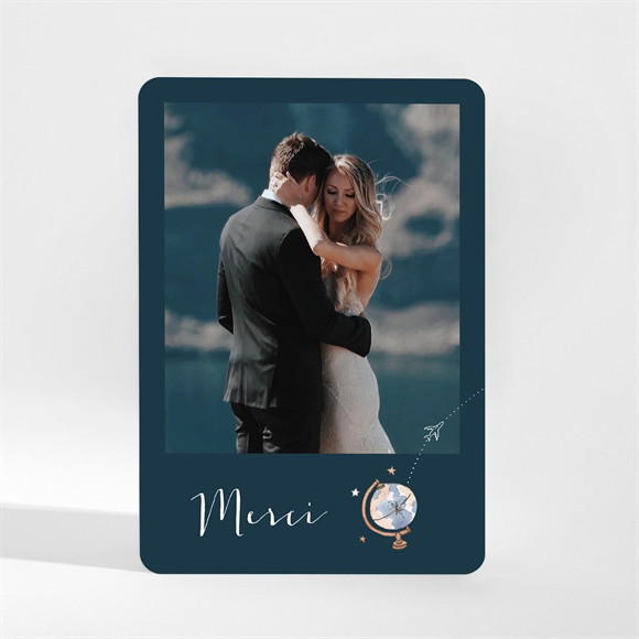 Remerciement mariage Notre Passeport magnet réf.N210114