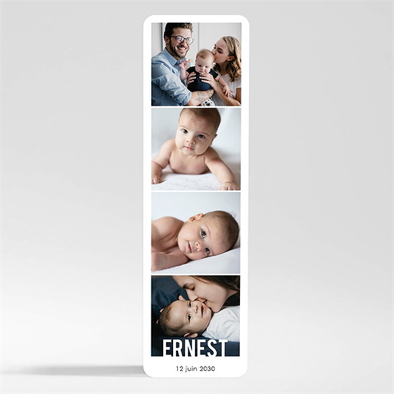 Faire-part naissance horizon magnet