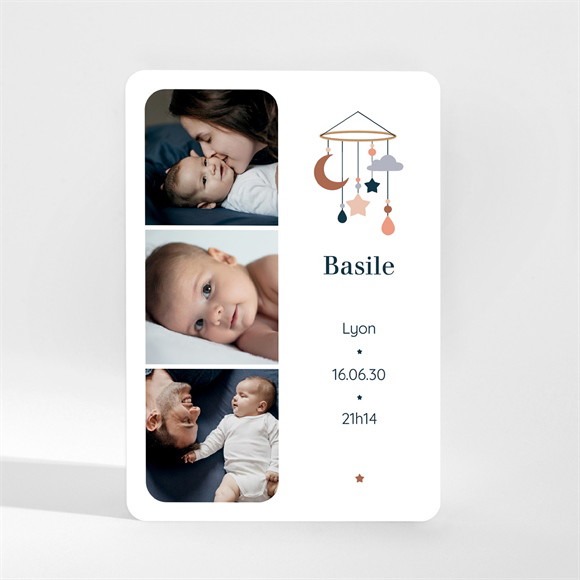 Faire-part naissance Ma Constellation magnet réf.N210151