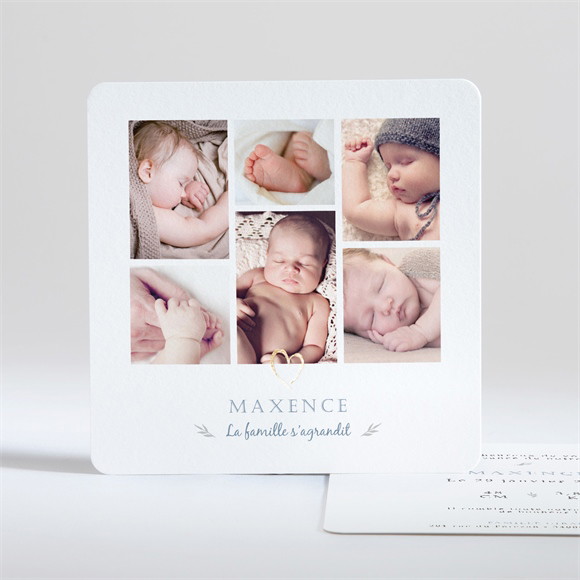 Faire-part naissance Le voici ! Dorure réf.N351299