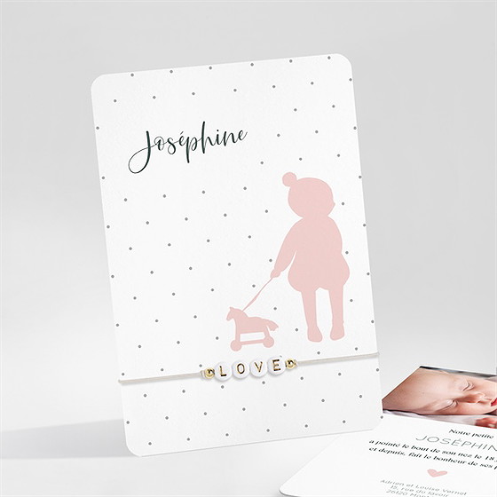 Faire-part naissance poésie enfantine
