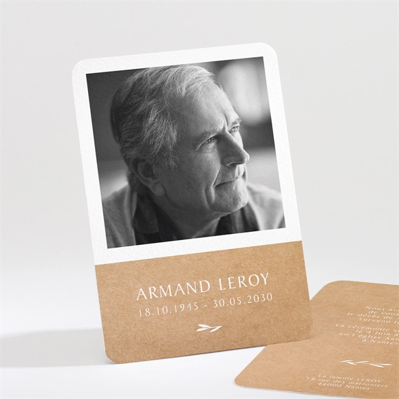 Faire-part décès A Dieu réf.N211559