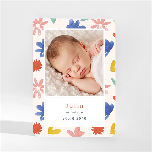 Faire-part naissance Nos beaux jours magnet réf.N210159