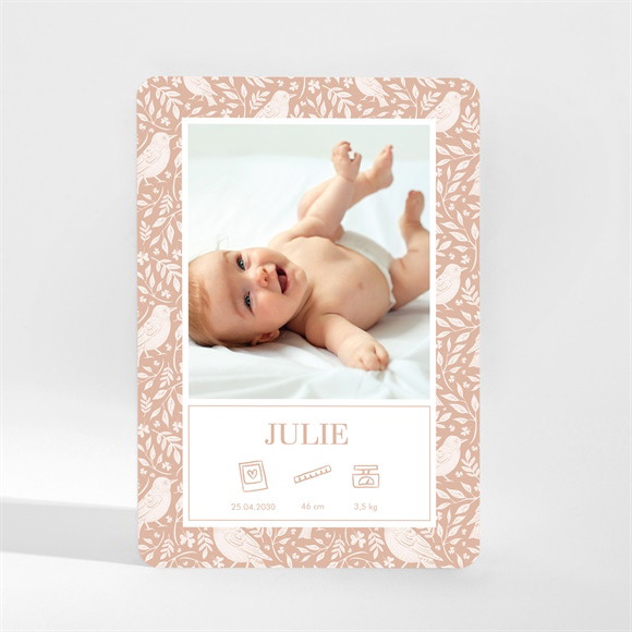 Faire-part naissance Espiègle magnet réf.N210157