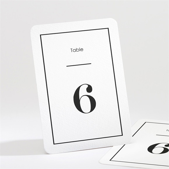 Numéro de table mariage So Nature ! réf.N211497