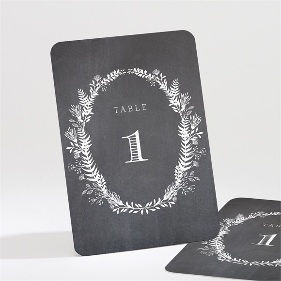 Numéro de table mariage Retro original réf.N211500