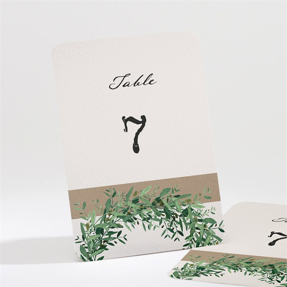 Numéro de table mariage Ronde de bonheur réf.N211503