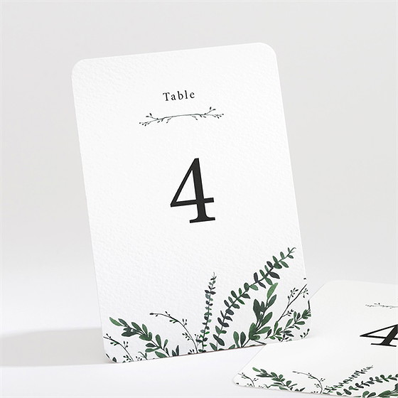 Numéro de table mariage evidemment
