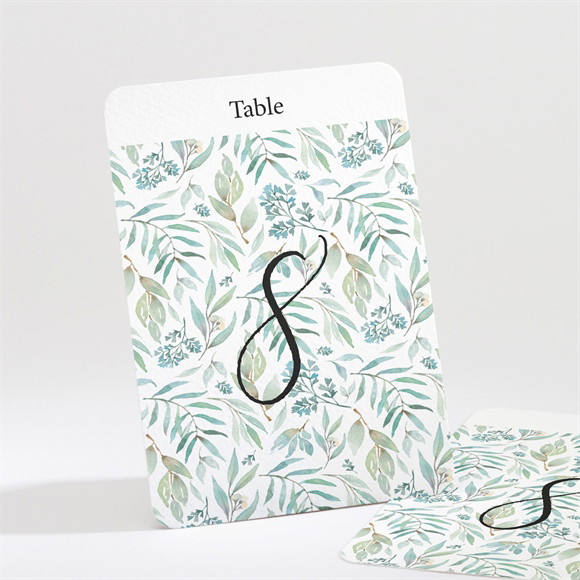 Numéro de table mariage Délicat réf.N211524