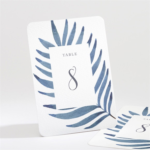 Numéro de table mariage Evasion réf.N211528